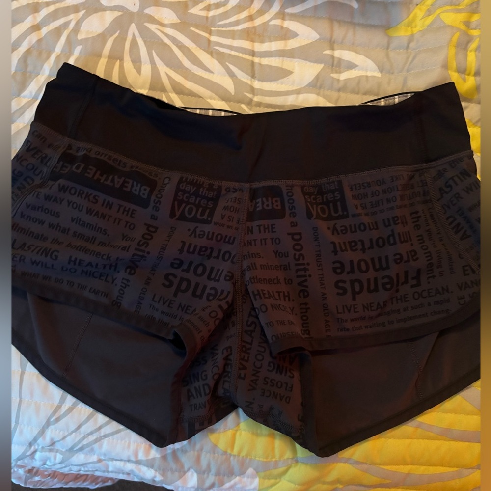 Lululemon Speed Up shorts